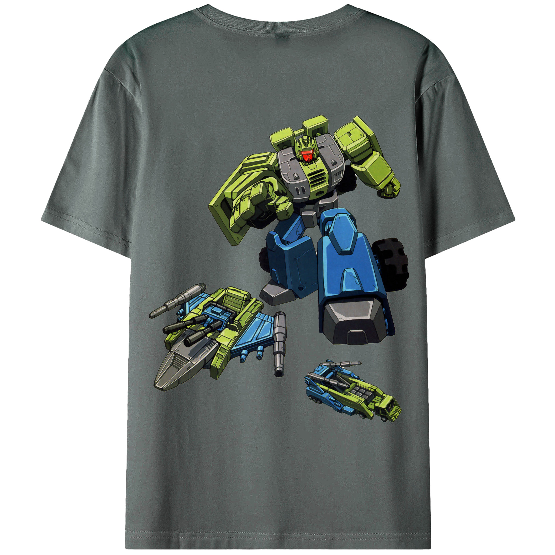 （画像用）  綿100％ メンズ半袖Tシャツ（バックプリント） 通気性